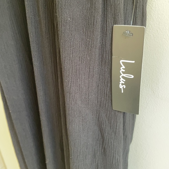 Lulus Lost in Paradise Black Maxi Dress - Picture 6 of 8